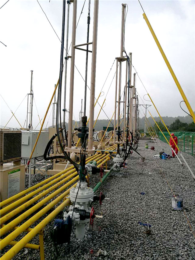 山西亞美大陸施工現(xiàn)場